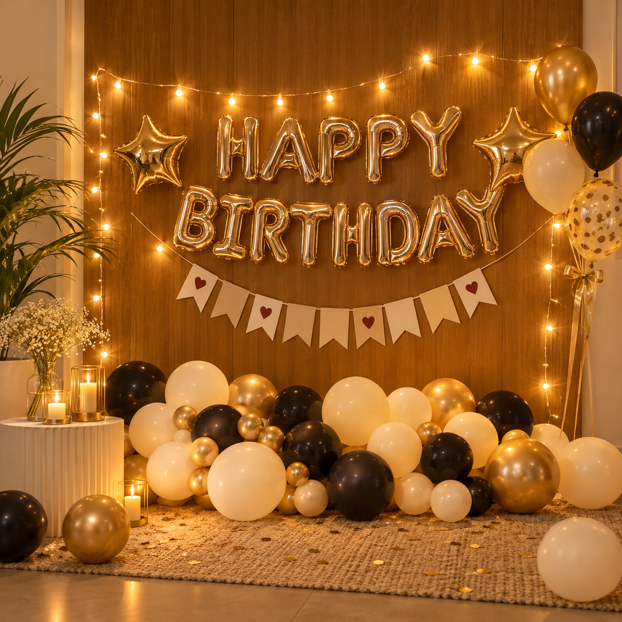 Birthday Balloon Setup