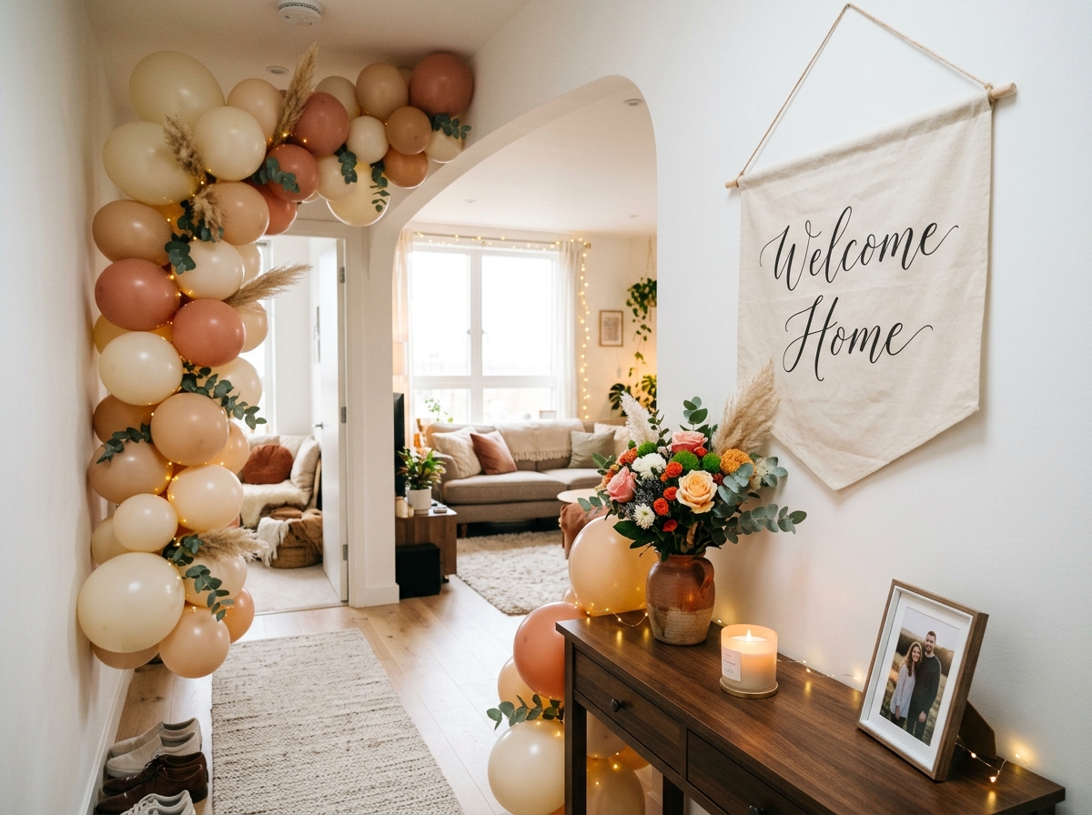 Welcome-Home Surprise Foyer